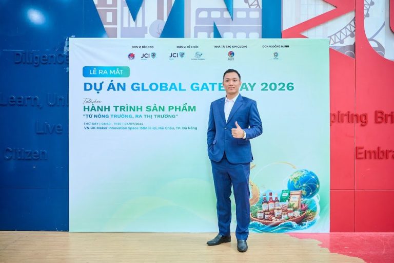 Ra mắt Global Gateway 2026: đưa sản phẩm miền Trung “từ nông trường, ra thị trường”